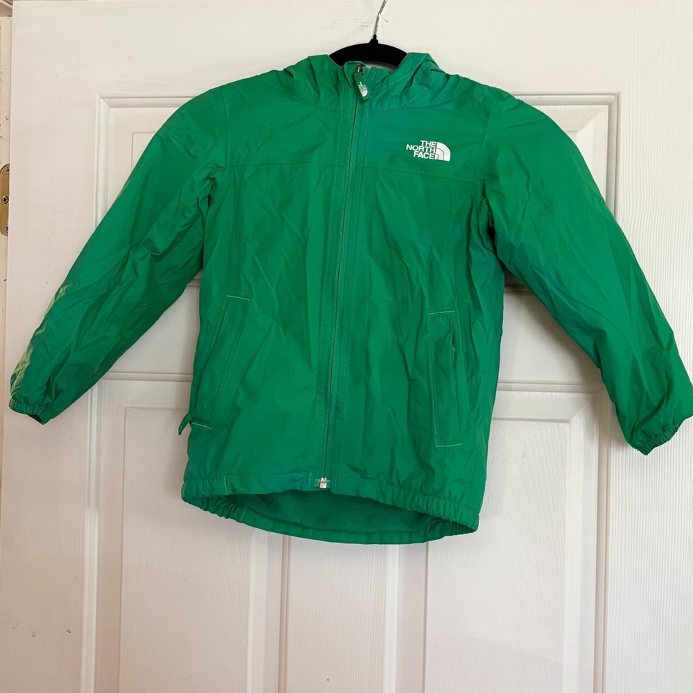 The North Face Kids Warm Storm Fleece Lined Waterproof Hooded Jacket NF0A3Y8U